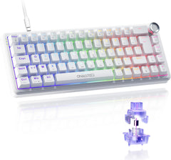 Oniverse Maegnus Magnetisch Gaming Toetsenbord 65% - Wit (AZERTY)
