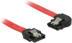 DeLOCK 83964 SATA III 6 Gb/s Kabel - 0,5 Meter - Rood