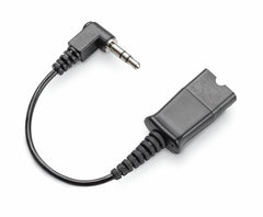 Poly 3.5mm naar Quick Disconnect (QD) Headsetkabel - 15 cm (85Q37AA)