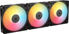 Corsair RS120-R ARGB 120mm PWM Reverse Ventilatoren - Triple Pack - Zwart