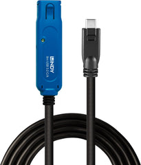 Lindy 43381 Actieve USB-C naar USB-A Verlengkabel Pro - 8 meter
