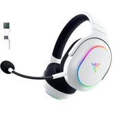Razer Barracuda X Chroma - Draadloze Multi-Platform Gaming Headset met 6 Zone Chroma RGB (SmartSwitch Hyperspeed & Bluetooth, 40mm Drivers, Afneembare HyperClear Cardioid Mic) Wit
