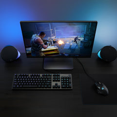 Logitech G502 HERO High Performance Gaming Muis, HERO 25K sensor, 25.600 DPI, RGB, Aanpasbare Gewichten, 11 Programmeerbare Knoppen, on-board geheugen, PC/Mac - Zwart