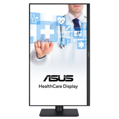ASUS Healthcare HA2441A - 24 inch WQHD Monitor - 16:9, 3.6MP 2560x1440, AGLR, DICOM PreSet, antibacterieel behandeld, ergonomisch - DP 1.4 Daisy Chain, HDMI, USB-C met 15W, USB-hub