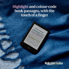 Kobo Clara Colour/BW eReader | 15,2 cm (6 inch) E-Ink Kaleido ™ 3 Display | Instelbare kleurtemperatuur en helderheid | blauw licht reductie | eBooks en AudioBooks | Geheugen 32 GB | Waterdicht | Wit