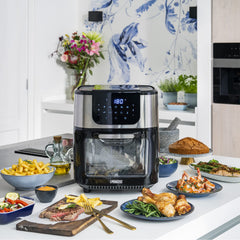 Princess 182075 Airfryer Oven Deluxe -Inhoud 11 Liter - Zwart