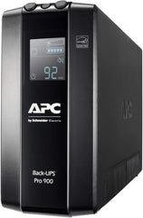 APC Back-UPS Pro BR900MI Noodstroomvoeding - 900VA / 540W (6x IEC, LCD, AVR)