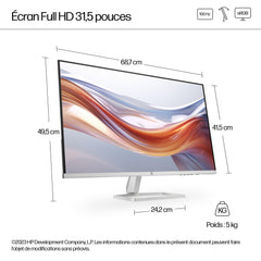 HP Series 5 31.5 inch FHD Monitor - 532sf