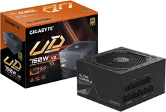 Gigabyte UD750GM PG5 V2 Voeding - 750W - 80 PLUS Gold - ATX 3.1 - Volledig Modulair