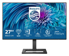 Philips E Line 275E2FAE/00 computer monitor 68,6 cm (27") 2560 x 1440 Pixels 4K Ultra HD LED Zwart