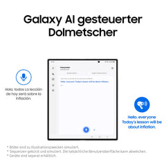 Samsung Galaxy Buds3 Pro Draadloze Bluetooth Hoofdtelefoon, Active Noise Cancelling (ANC), Adaptive Noise Cancelling (ANC), 360 Audio, In-ear hoofdtelefoon met HiFi-Sound, Wit, Incl. Anymode Clear