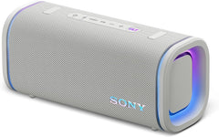 Sony ULT FIELD 5 - Krachtige draagbare Bluetooth-luidspreker, 25 uur batterij, 2 x ULT POWER SOUND-modi, IP67, Waterdicht, Stofdicht, 360 lampen, Afneembare Schouderriem, Compact - Wit