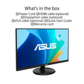 ASUS VA24DQFR écran plat de PC 60,5 cm (23.8") 1920 x 1080 pixels Full HD LCD Noir