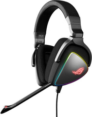 ASUS ROG Delta Bedrade Gaming Headset - Hi-Res ESS Quad-DAC - USB-C - Zwart
