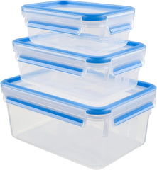 Tefal MasterSeal Fresh Vershouddozen - Set van 3 stuks (0.55L, 1.0L, 2.2L)
