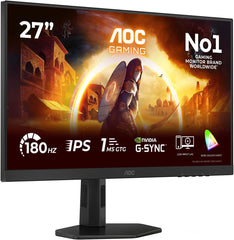 AOC Gaming 27G4X - 27 inch Full HD Gaming Monitor - 180Hz - 1ms