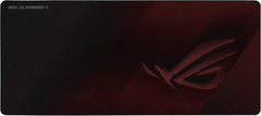 ASUS ROG Sheath Extended Soft Cloth Gaming Mouse Pad with Smooth Gliding Surface and Non-Slip Base - Black/Red