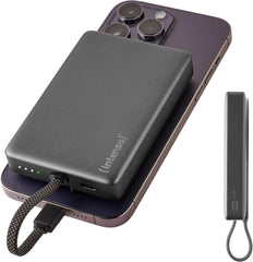 Intenso MC10000 magnetische powerbank 10.000 mAh met USB-C-kabel