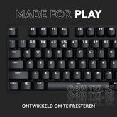 Logitech G413 TKL SE Mechanisch Gaming Toetsenbord - Compact, Pan Nordic QWERTY indeling - Zwart