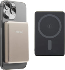 Intenso MW10000 Magnetische Draadloze Powerbank - 10.000 mAh - MagSafe - Champagne