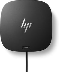 HP USB-C dockingstation G5 (USB-C hub, USB-hub, Thunderbolt, USB-C, USB, DisplayPort, HDMI, Audio, RJ-45) zwart