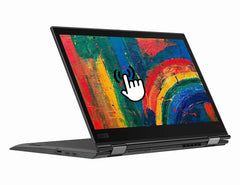 Lenovo ThinkPad X1 Yoga (Gen 3) 2-in-1 laptop, 14 inch FHD touchscreen, Intel Core i5-8350U, 16 GB RAM, 512 GB SSD, Amerikaans toetsenbord, Win 10 Pro (gereviseerd)