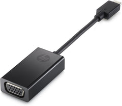 HP USB-C naar VGA Adapter - Zwart (N9K76AA)