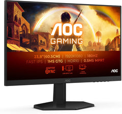 AOC Gaming 24G42E - 24 Inch FHD Gaming Monitor - 180Hz - Fast IPS