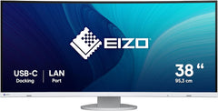 Eizo FlexScan EV3895-WT Curved Ultrawide Monitor - 37.5 inch - Wit