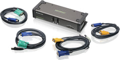 IOGEAR GCS1742 Dual-View KVM Switch met Audio - 2-Poorts