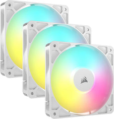 Corsair RS120 ARGB 120mm PWM Case Fans Triple Pack - Wit