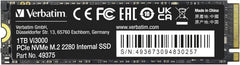 Verbatim Vi3000 PCIe NVMe M.2 SSD 1TB