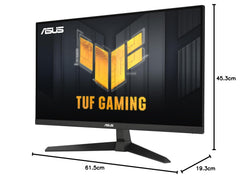 ASUS TUF Gaming VG279Q3A - 27 Zoll Full HD Monitor - 180 Hz, 1ms GtG, G-Sync, FreeSync Premium, Adaptive Sync, ELMB, GameFast Input - Fast-IPS Panel, 16:9, 1920x1080, DisplayPort, HDMI, Speaker