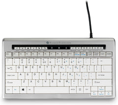 BakkerElkhuizen S-board 840 Compact Toetsenbord - US QWERTY - Lichtgrijs