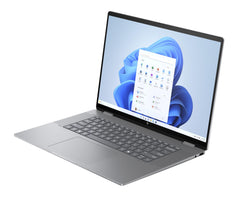 HP Envy x360 2-in-1 convertible copilot+, laptop, Intel Core Ultra 7 155U met geïntegreerde AI, 16 inch OLED-touchscreen, 16 GB RAM, 1 TB SSD, geïntegreerde Intel grafische kaart, Windows11, QWERTZ