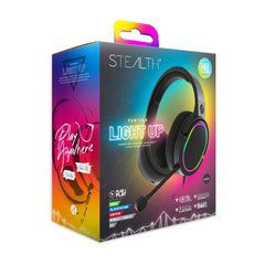 STEALTH PANTHER LED Premium gaming headset - Werkt met XBOX, PS4/PS5, Switch, PC