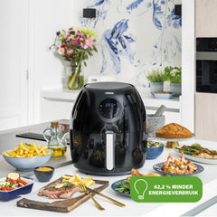 Digitale Airfryer 182050 - 1700W met 5.2L Inhoud en Vaatwasserbestendige Lade