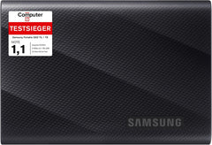 Samsung Portable SSD T9 - 1 TB - USB 3.2 Gen 2x2 - Zwart