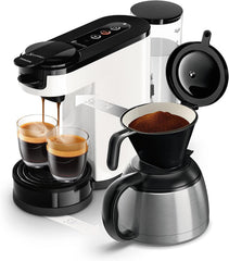 Philips Senseo Switch HD6592/04 - 2-in-1 Koffiezetapparaat met Thermoskan - Wit