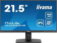 iiyama Monitor Desktop XU2293HS-B6-21.5", Full HD LED, IPS, 1920 x 1080/100Hz, 1H1DP, Zwart