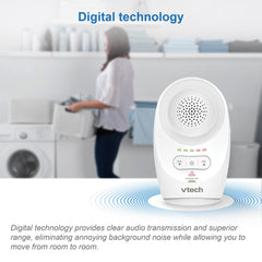 VTech - Babyfoon Classic – lage golfemissie, bereik van 460 meter – BM1120 – versie FR