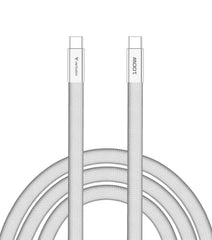 Verbatim Sync & Charge SoftTouch USB-C naar USB-C Kabel - 1.2 Meter - Wit