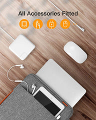 Inateck 13-13,3 inch Laptop Sleeve Case compatibel met 13 Inch MacBook Air/Pro 2020M1-2012,14 Inch MacBook Pro M1 2021, Surface Pro X/8/7/6/5/4/13.5Surface Laptop4/3/13.5Surface Book,Thinkpad