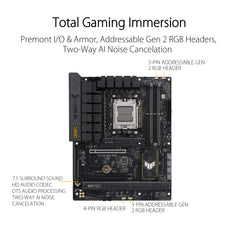 ASUS Carte mère TUF Gaming B650-PLUS (AMD,AM5, DDR5, ATX)
