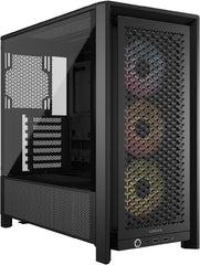 CORSAIR FRAME 4000D RS ARGB Modulaire Mid–Tower ATX PC–behuizing – Zwart