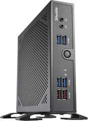Shuttle XPC slim Barebone DS50U5, i5-1335U, 2x LAN (1x 2.5Gbit ,1x 1Gbit), 1xCOM,1xHDMI,1xDP, 1x VGA, fanless,