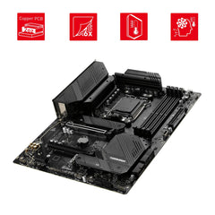 MSI 7D75-001R MPG B650 Tomahawk WiFi Micro ATX Motherboard - Supports AMD Ryzen 7000 CPUs, AM5-12 Duet Rail 80A VRM, DDR5 Memory Boost 6400+MHz/OC, 2 x PCIe 4.0 x 16, 2 x M. 2 Gen4, wi-fi 6 E