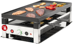 Solis 791 4-in-1 Raclette & Pizza Grill - 8 Personen - 1400W