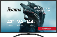 iiyama G-Master G4380UHSU-B2 - 43 inch 4K UHD VA Gaming Monitor - 144Hz