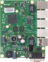 MikroTik RB450Gx4 RouterBOARD - 5x Gigabit Ethernet & PoE Ondersteuning